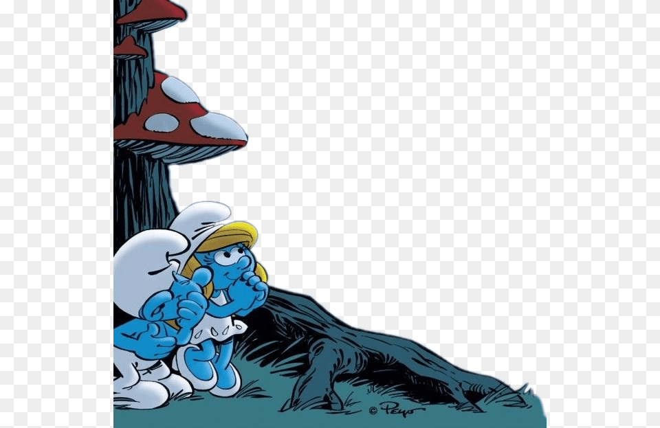 Smurf, Cartoon, Baby, Person Png