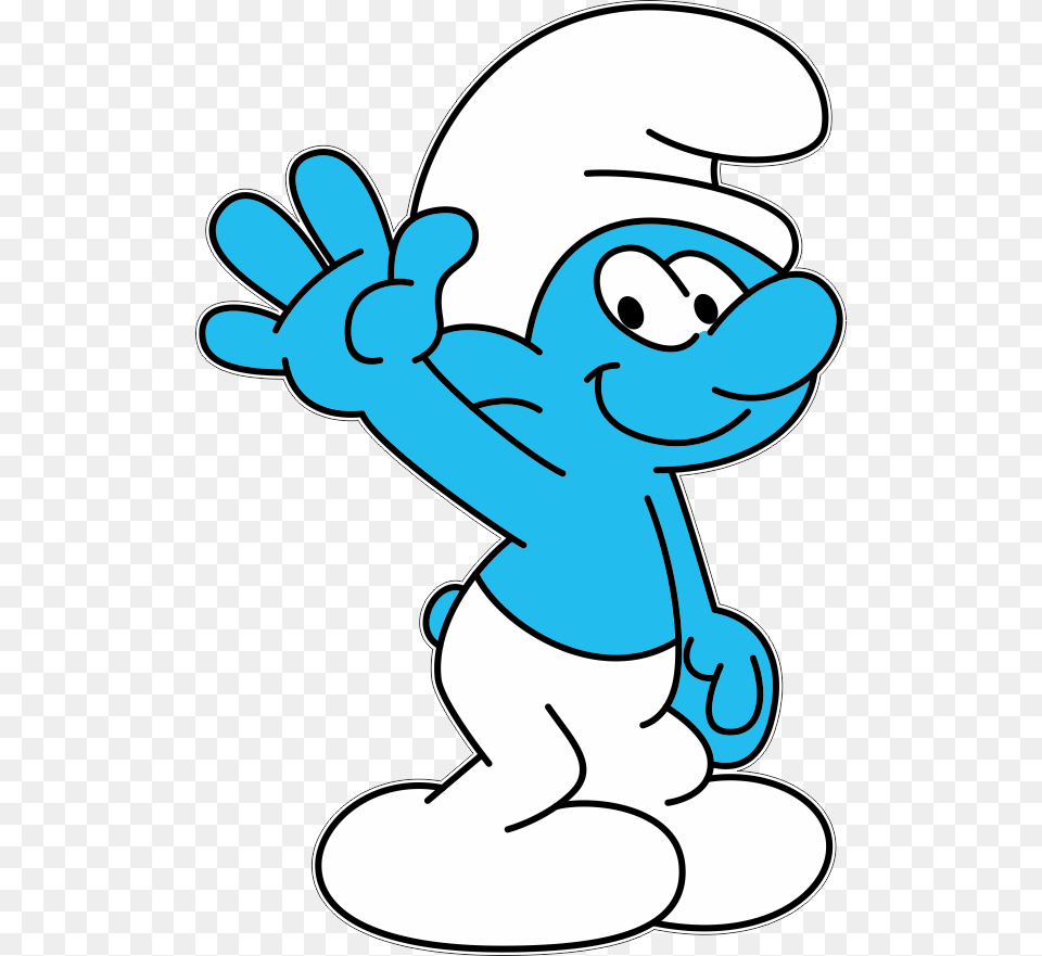 Smurf, Cartoon Free Transparent Png