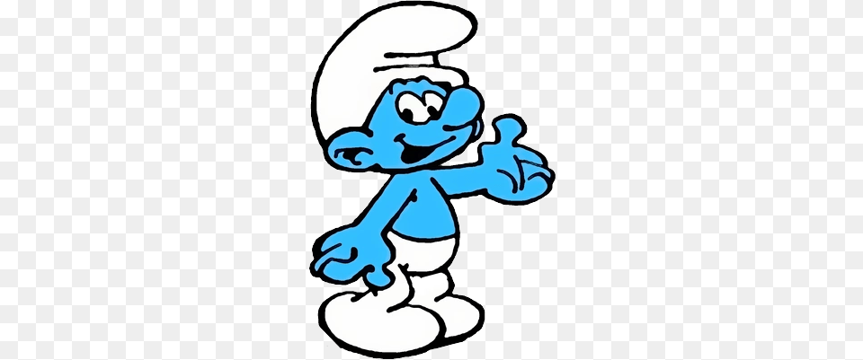 Smurf, Cartoon, Baby, Person Png Image