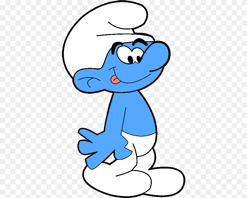 Smurf Images Papa Smurf Step By Step, Cartoon, Baby, Person, Face Free Png