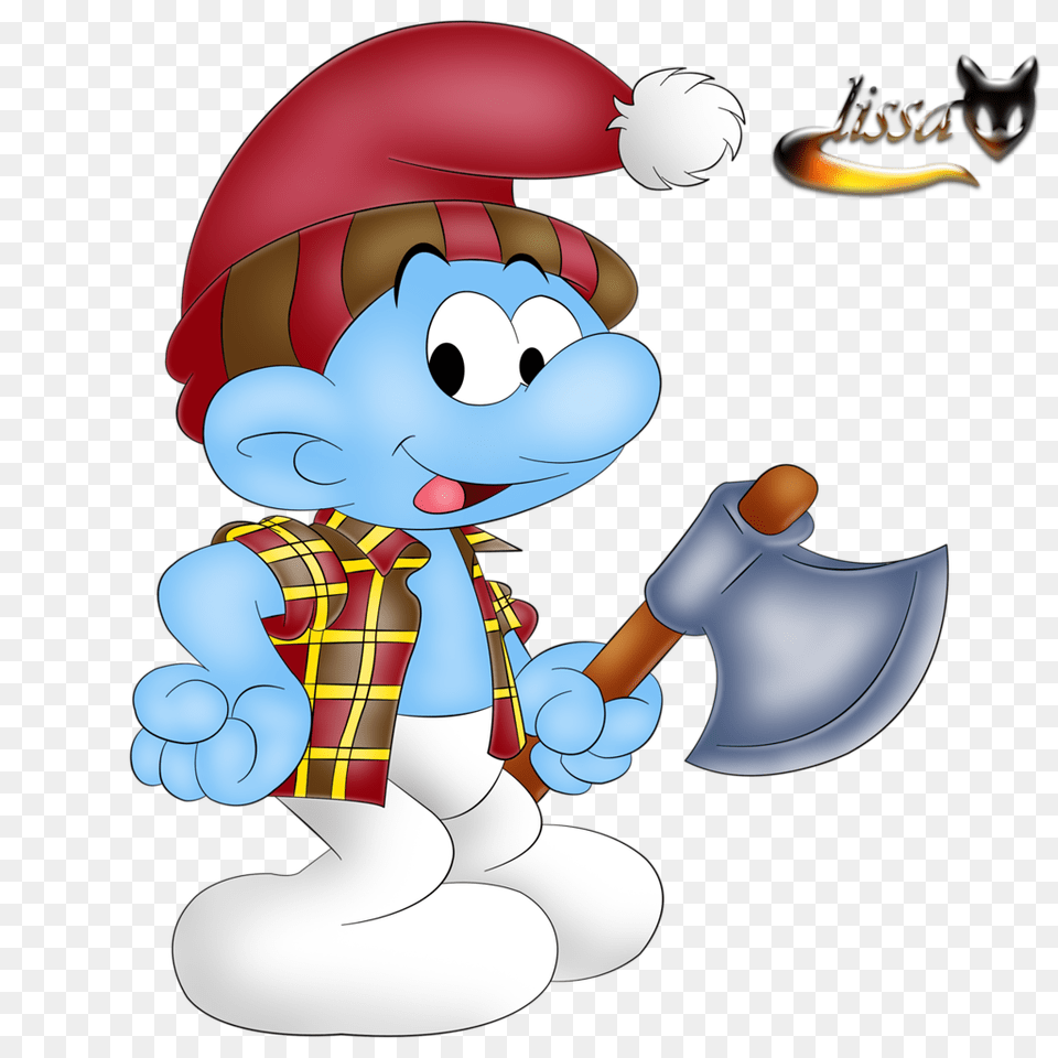 Smurf Lesorub Smoulove Smurfs Cartoon, Animal, Dinosaur, Reptile Free Png Download