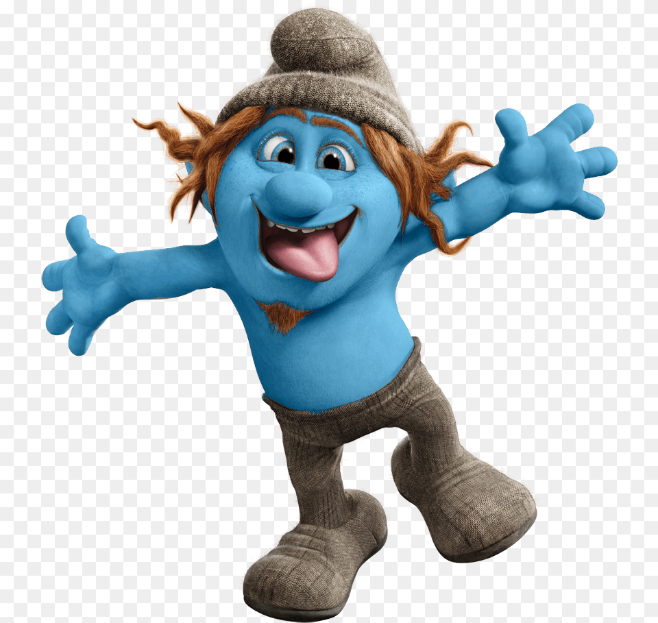 Smurf Smurfs, Baby, Person, Face, Head Png Image