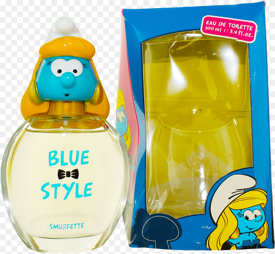 Smurfs, Bottle, Cosmetics, Perfume, Person Free Png