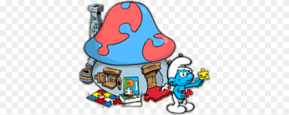 Smurfs Clipart Smurf Village, Baby, Person Png Image