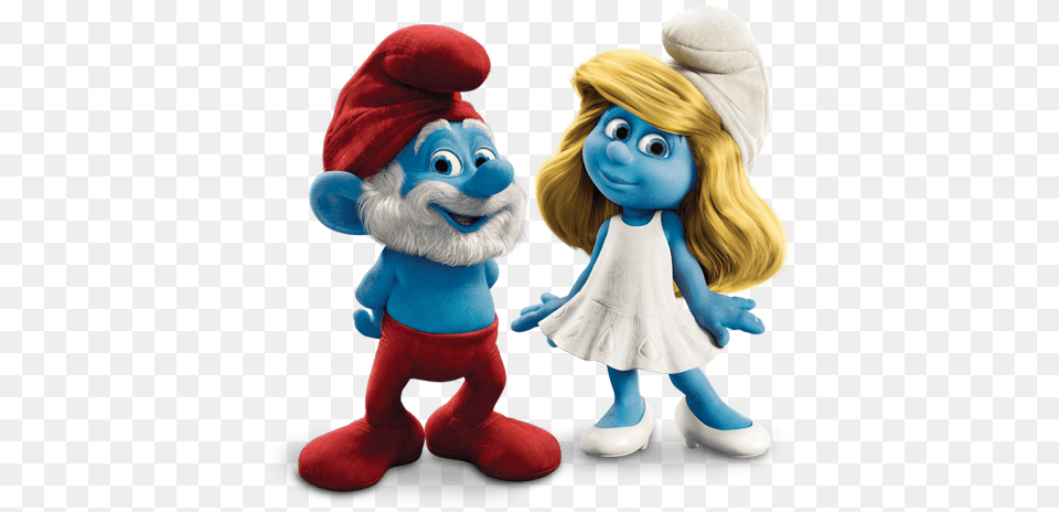 Smurfs Hd Smurfette, Plush, Toy, Baby, Person Png Image