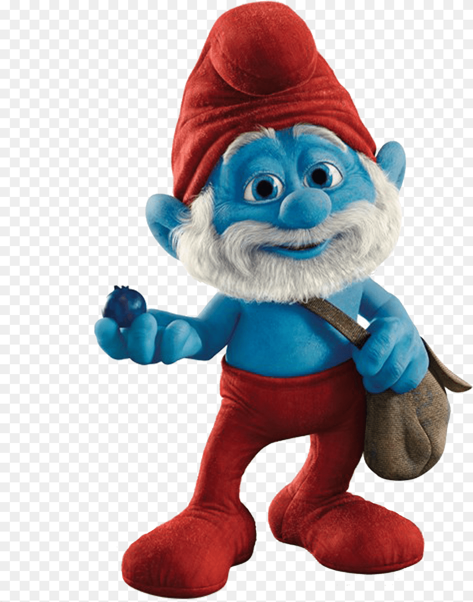Smurfs Movie, Plush, Toy, Face, Head Free Png Download