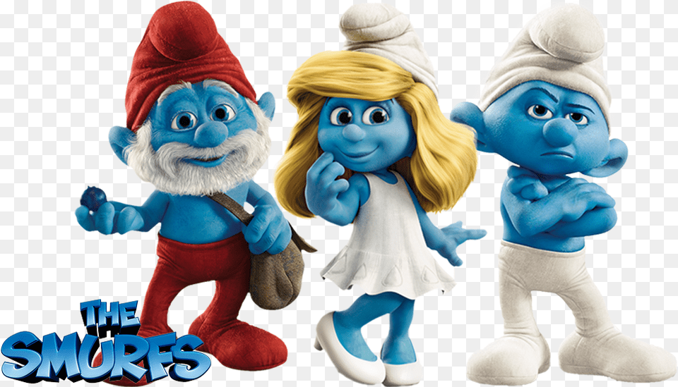 Smurfs Transparent Image Smurfs, Plush, Toy, Doll, Baby Free Png Download