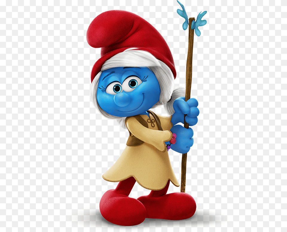 Smurfwillow Smurfs Lost Village Smurf Storm, Doll, Toy, Face, Head Png