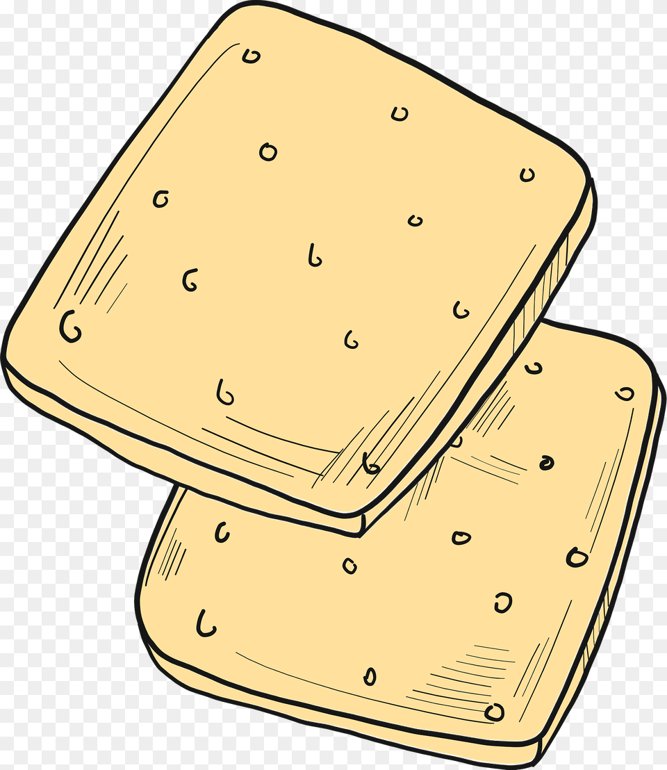 Snack Clipart, Bread, Cracker, Food, Animal Png
