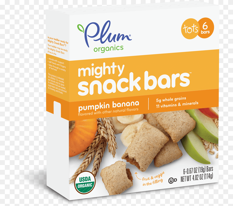 Snacks Archives Clean Label Project Babies R Us Purely Plum Organics Mighty Snack Bars Pumpkin Banana, Food, Lunch, Meal, Advertisement Free Png