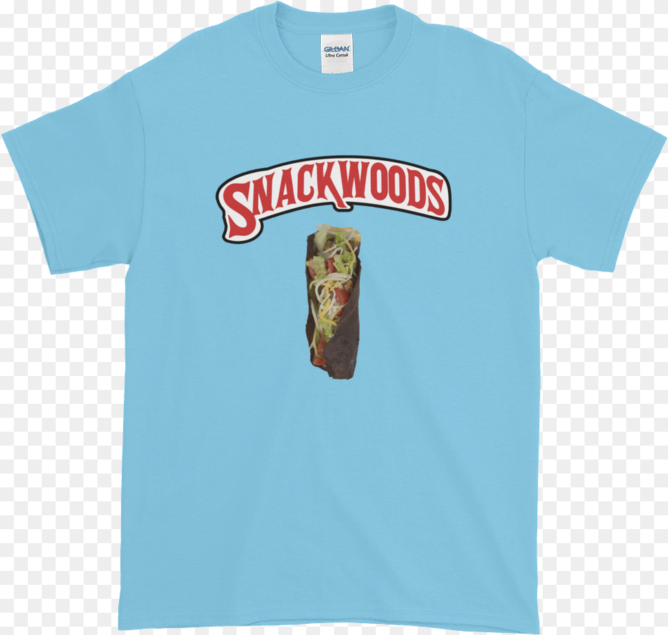 Snackwoods Taco Final Zzz Drip Lines Mockup Front Flat, Clothing, T-shirt, Shirt Png Image