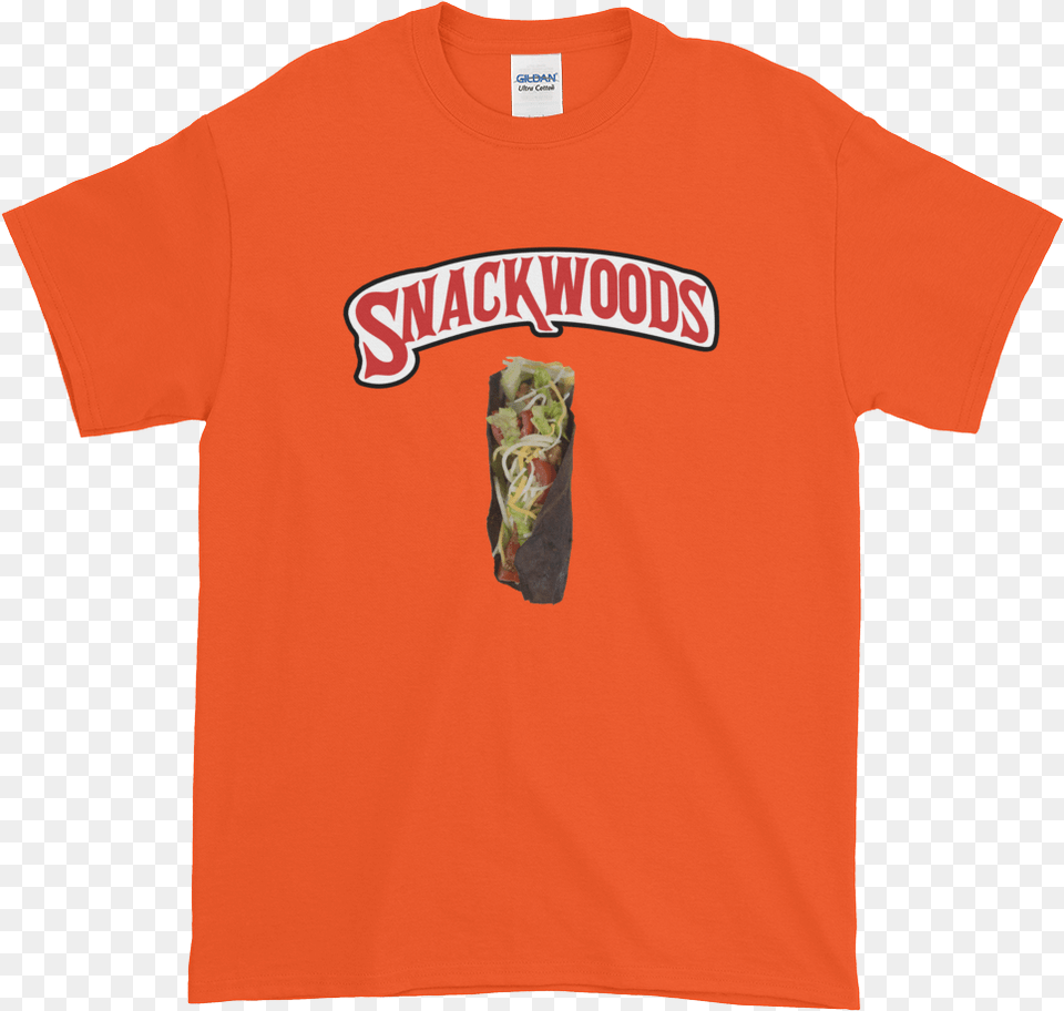 Snackwoods Taco Final Zzz Drip Lines Mockup Front Flat, Clothing, T-shirt, Shirt Free Transparent Png