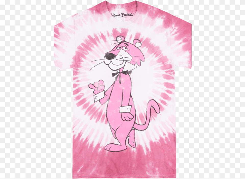 Snagglepuss Cartoon T Shirt Mens Distressed Pink Tie Snagglepuss, Clothing, T-shirt Png