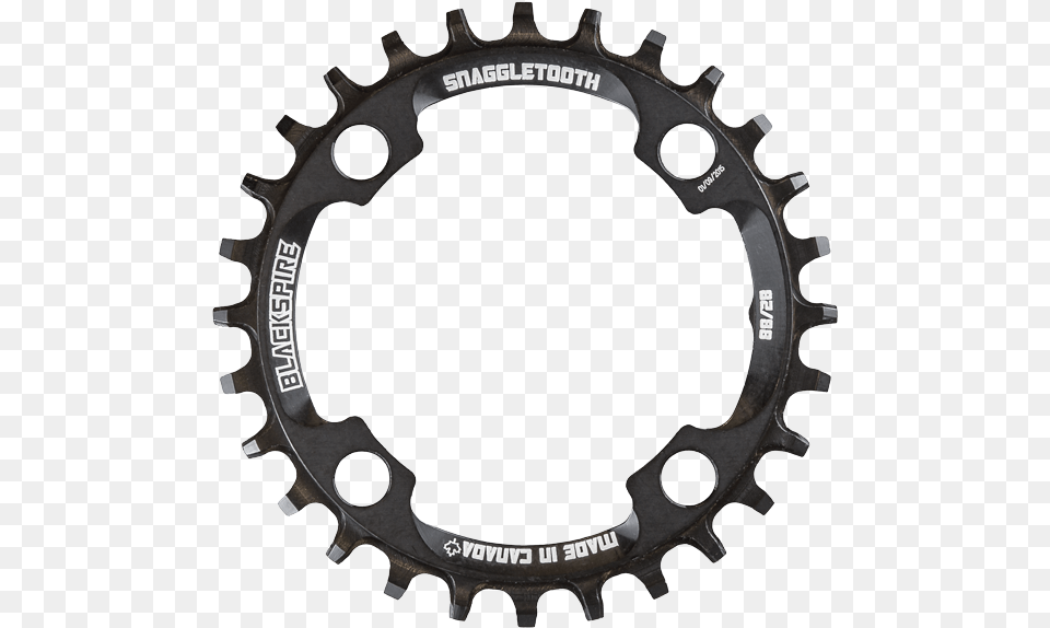 Snaggletooth 88bcd Chainrings 88 Bcd Narrow Wide Chainring, Wheel, Coil, Spoke, Spiral Free Png Download