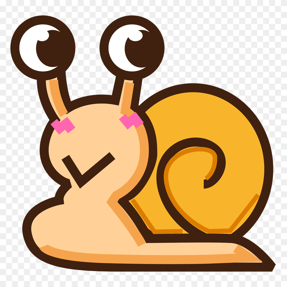 Snail Emoji Clipart, Text, Number, Symbol Free Png