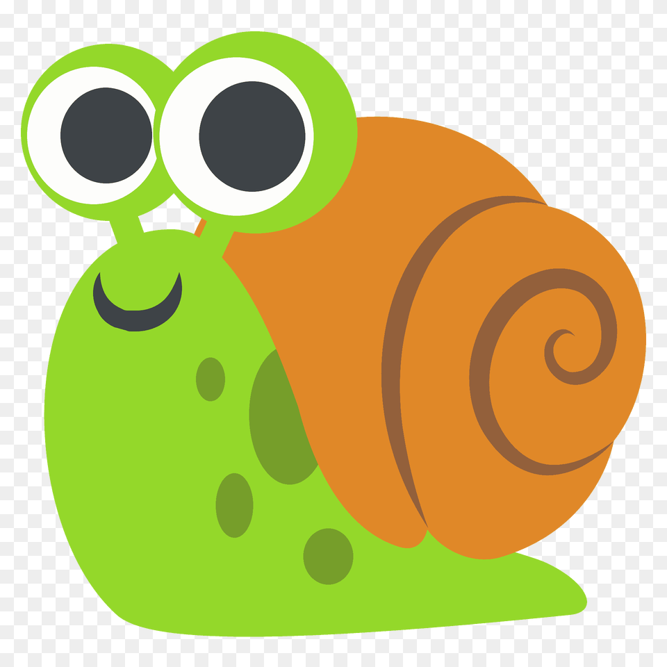 Snail Emoji Clipart, Invertebrate, Animal, Carrot, Food Free Png Download