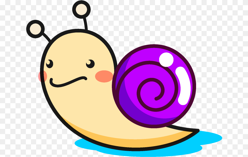 Snail Html Animals Snails Slug Dibujo De Un Caracol, Animal, Invertebrate, Astronomy, Nature Free Png Download