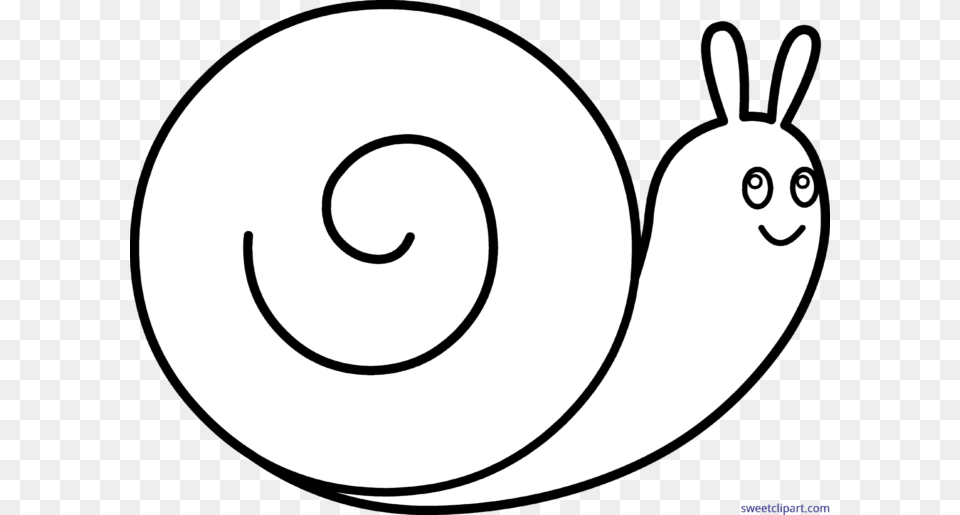 Snail Lineart Clip Art, Spiral, Animal Free Png