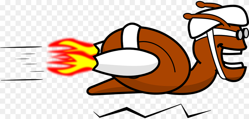 Snail Rocket Speeding Helmet Cartoon Comic Funny Rocket Snail, Dynamite, Weapon Png