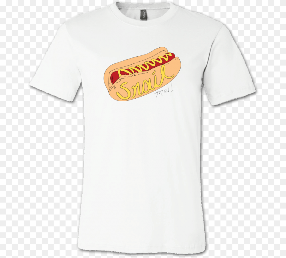 Snailmail Hotdog Shirt Snail Mail Band T Shirt, Clothing, T-shirt, Food, Hot Dog Png Image