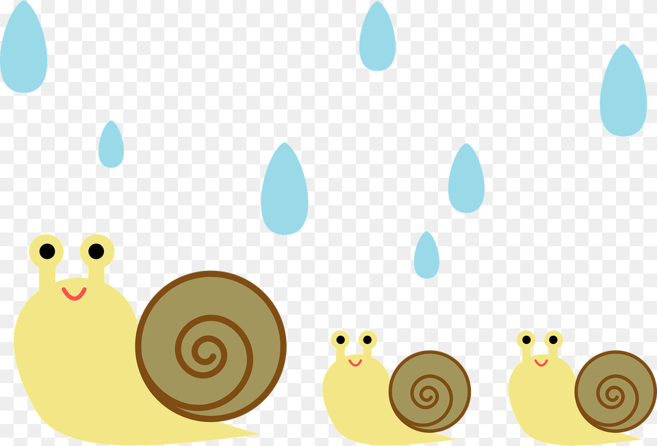 Snails In The Rain Clipart, Astronomy, Moon, Nature, Night Png Image