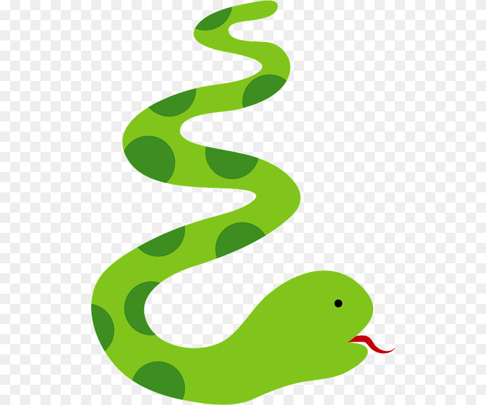 Snake Animal Clipart, Reptile, Green Snake Free Png