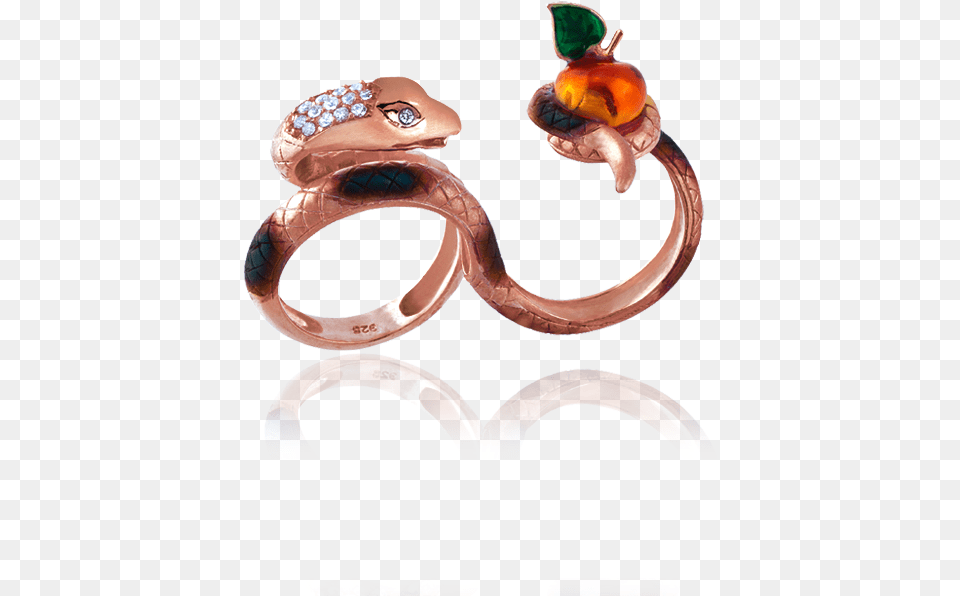 Snake Apple Ring, Accessories, Earring, Jewelry, Gemstone Free Png