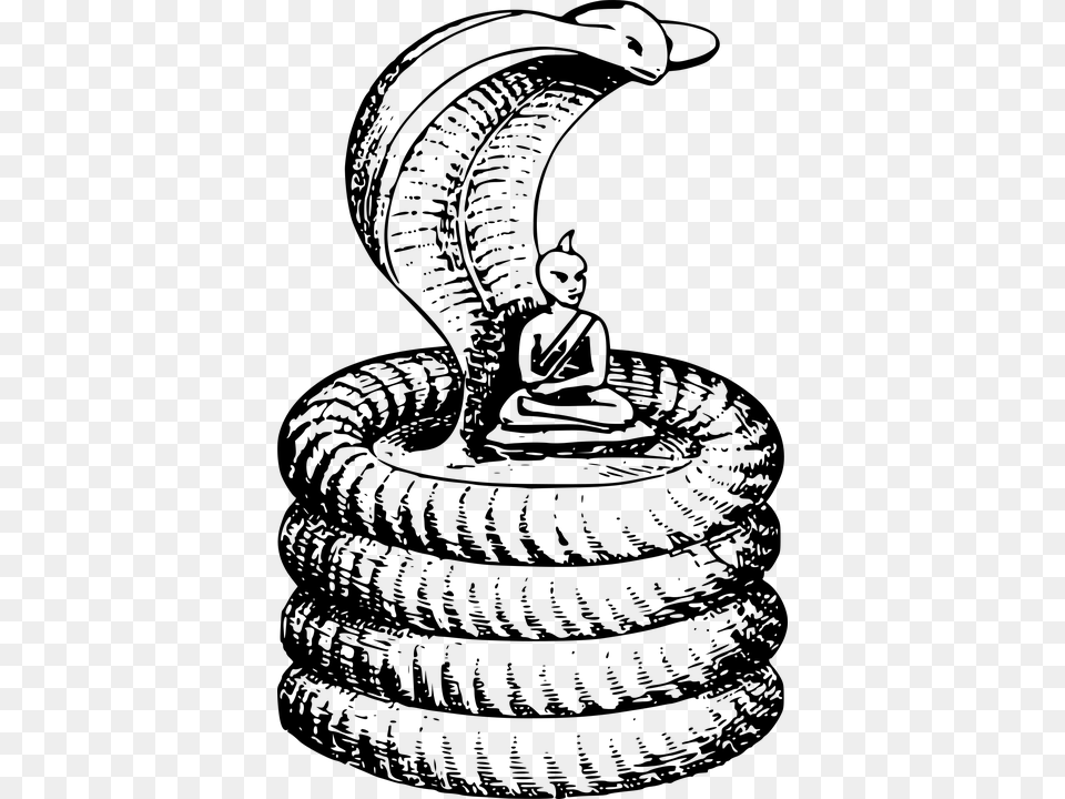 Snake Black And White Clip Art, Gray Png Image