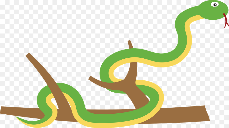 Snake Clipart, Animal, Reptile, Green Snake Free Png