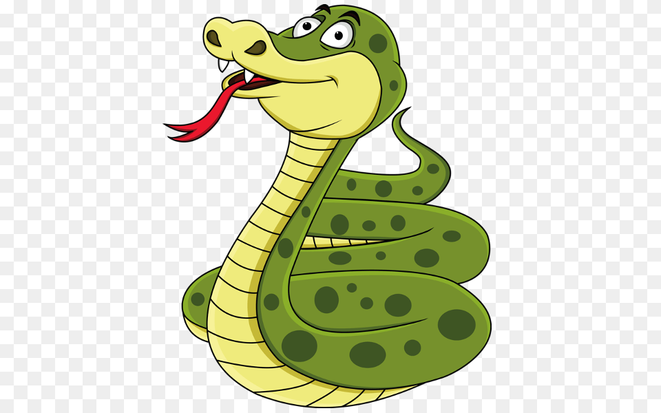 Snake Clipart Clip Art And Filing Of Cartoon With Regard, Animal, Reptile, Fish, Green Snake Free Png