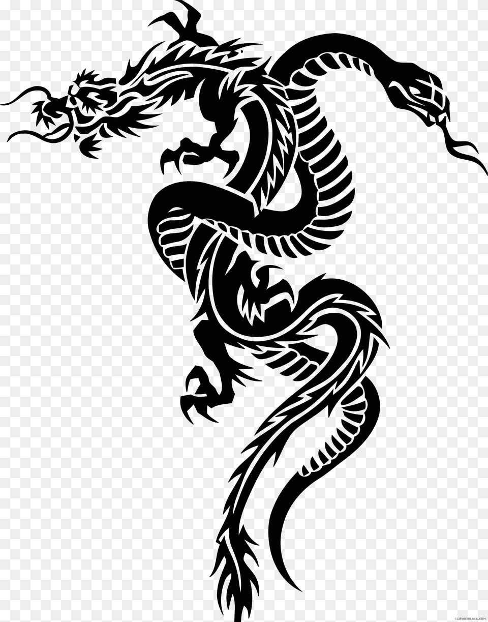 Snake Dragon Ouroboros Clip Art Chinese Zodiac Snake Tattoo Free Png
