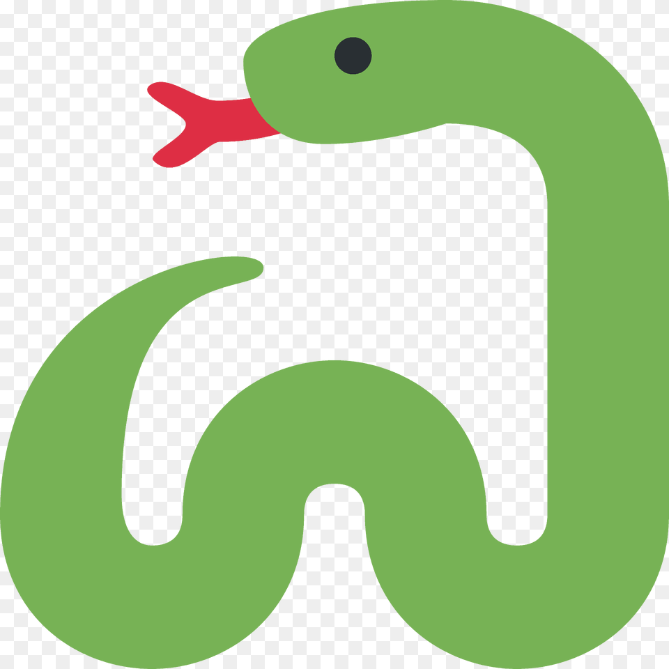 Snake Emoji Clipart, Animal, Text Png