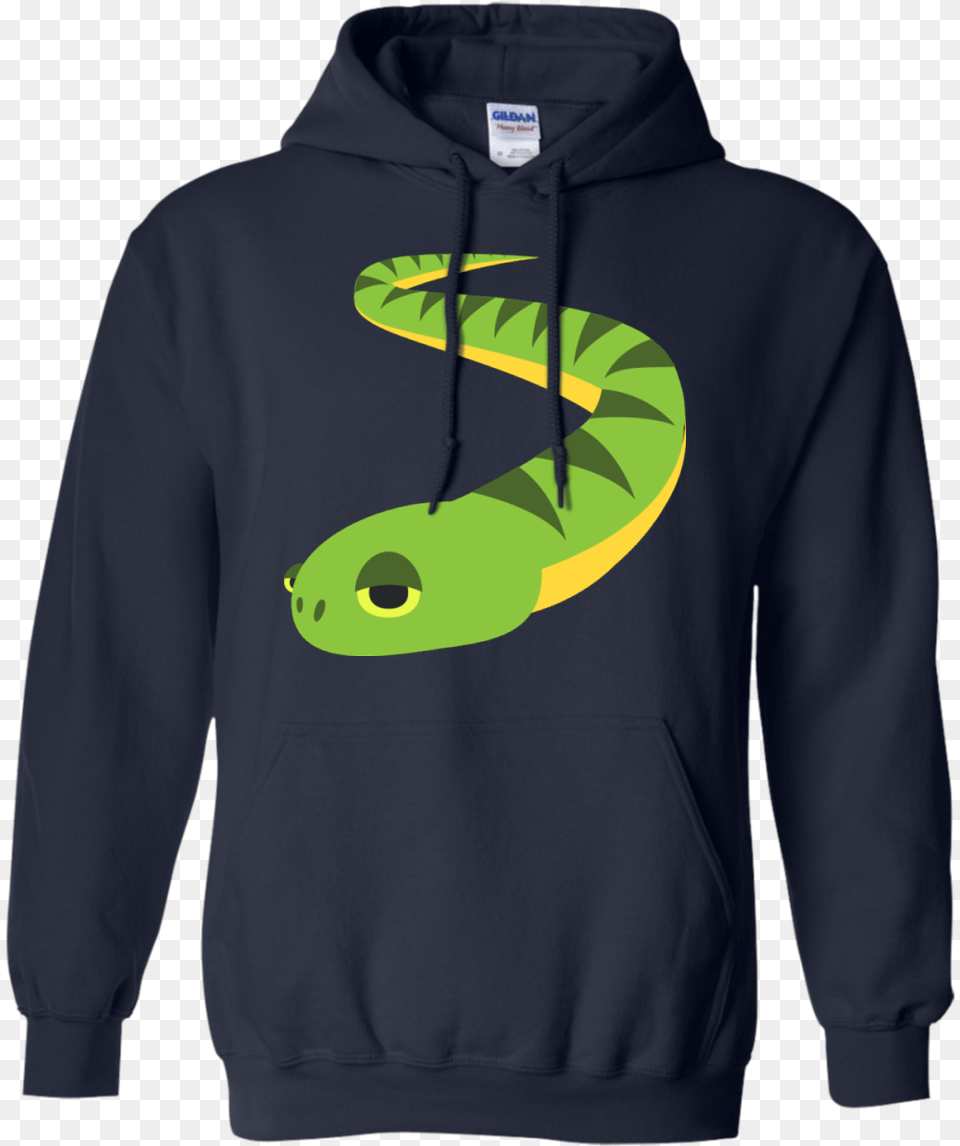 Snake Emoji Hoodie, Clothing, Knitwear, Sweater, Sweatshirt Png Image