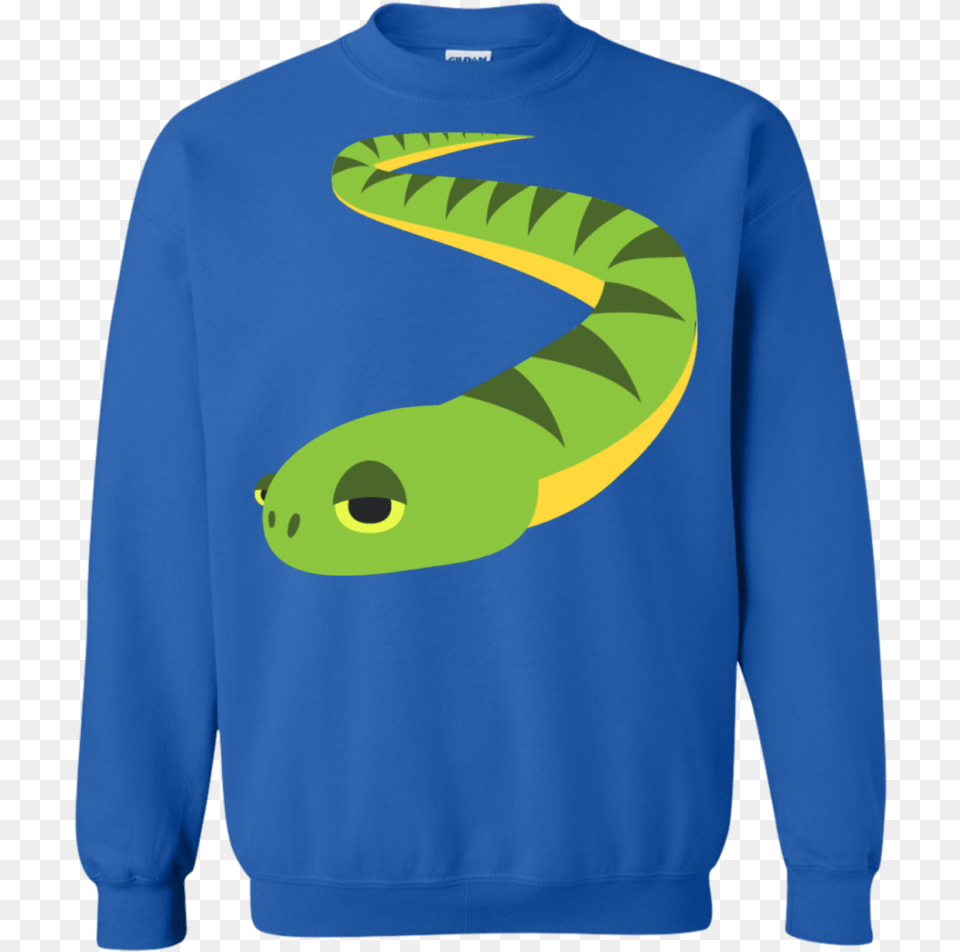 Snake Emoji Sweatshirt, Clothing, Long Sleeve, Sleeve, Knitwear Png
