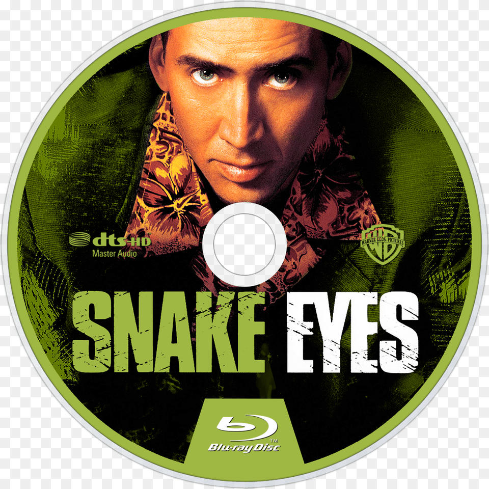 Snake Eyes Bluray Disc Image Snake Eyes 1998 Dvd Covers, Disk, Adult, Face, Head Png