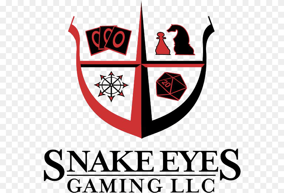 Snake Eyes Gaming, Emblem, Person, Symbol Free Png Download