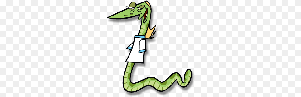 Snake From Cartoon Network, Animal, Reptile Free Transparent Png