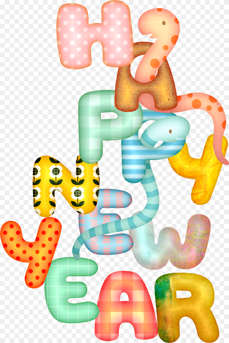 Snake Happy New Year, Baby, Person, Food, Sweets Png