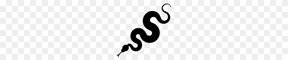 Snake Icon Gray Png Image