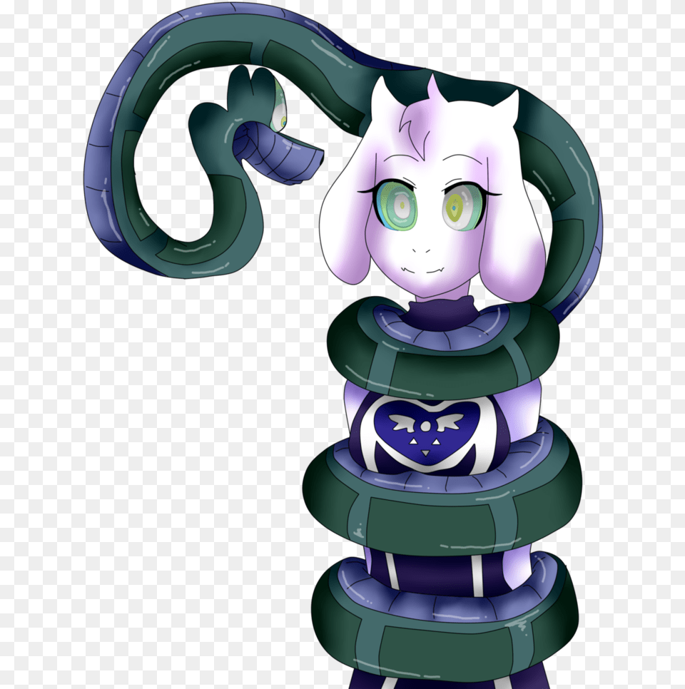 Snake In Ruins By Billcipherspuppet Undertale Toriel Hypnosis, Baby, Face, Head, Person Png Image