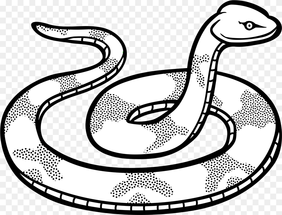 Snake Line Clipart Outline Snake Clip Art, Animal, Reptile, Smoke Pipe Png