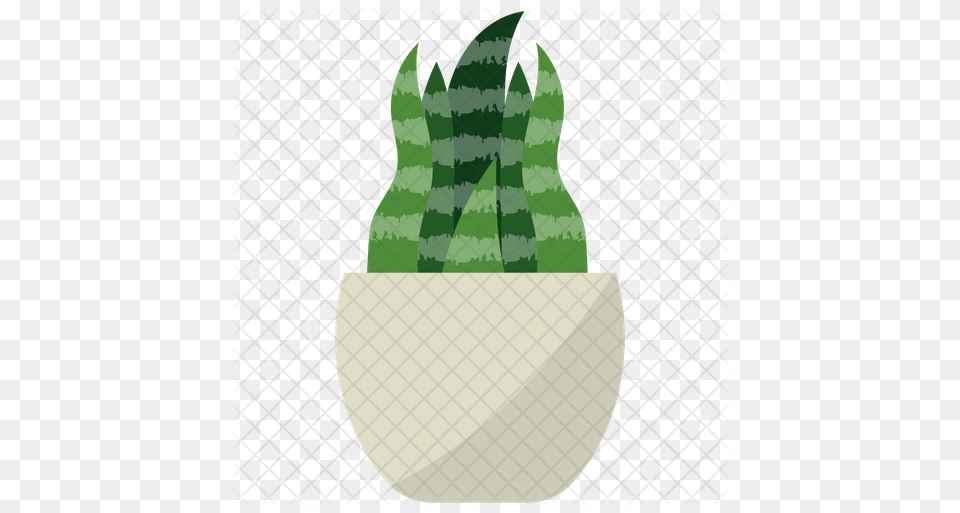 Snake Plant Icon Louvre, Jar, Planter, Potted Plant, Pottery Free Png Download