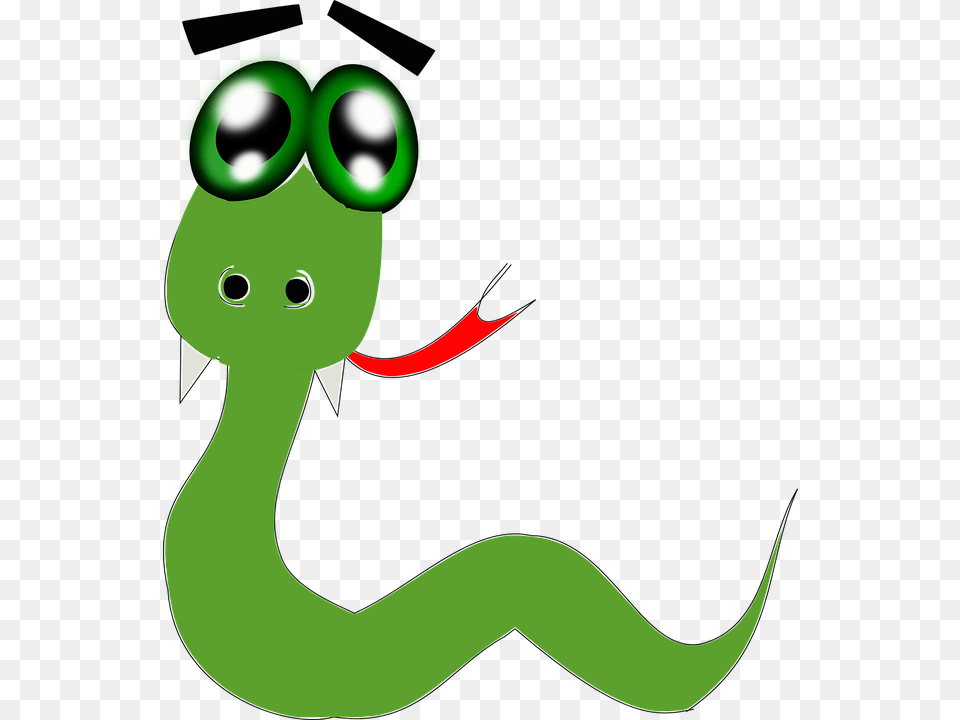 Snake Poison Fangs Fangs Reptile Cartoon Funny Moving Image Snakes Animated, Green, Face, Head, Person Free Png Download