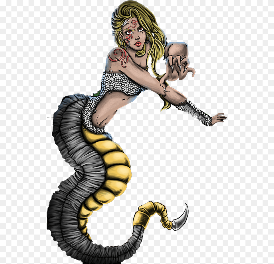 Snake Scales, Adult, Female, Person, Woman Free Png Download