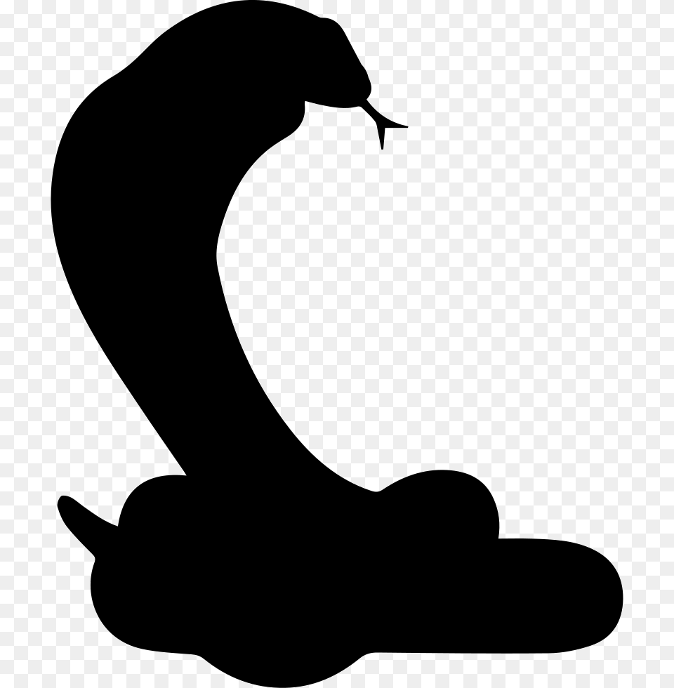 Snake Silhouette Snake Silhouette Transparent, Stencil, Animal, Bear, Mammal Png Image