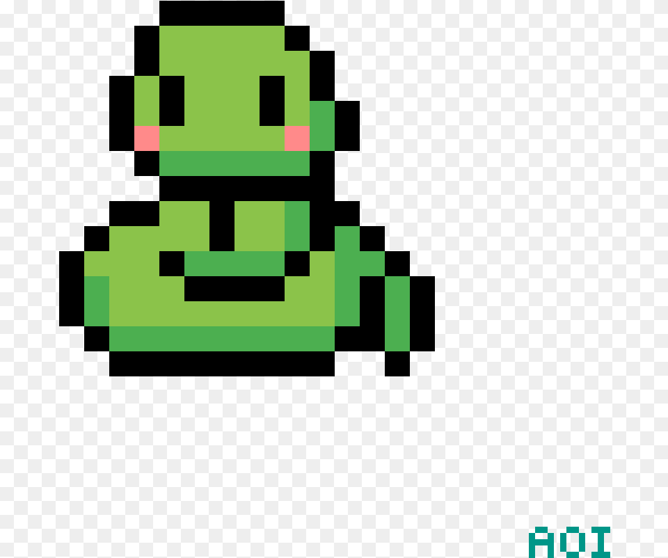 Snake Snake Pixel Art Minecraft, Green Free Transparent Png