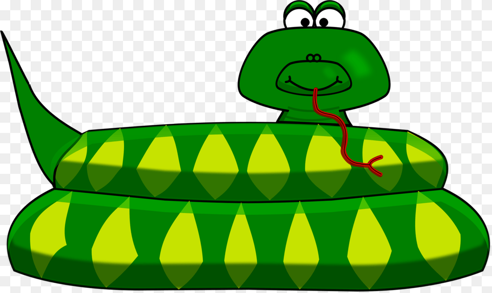 Snakes Snake Reptile Cartoon Snake Scale, Green, Animal, Green Snake Png Image
