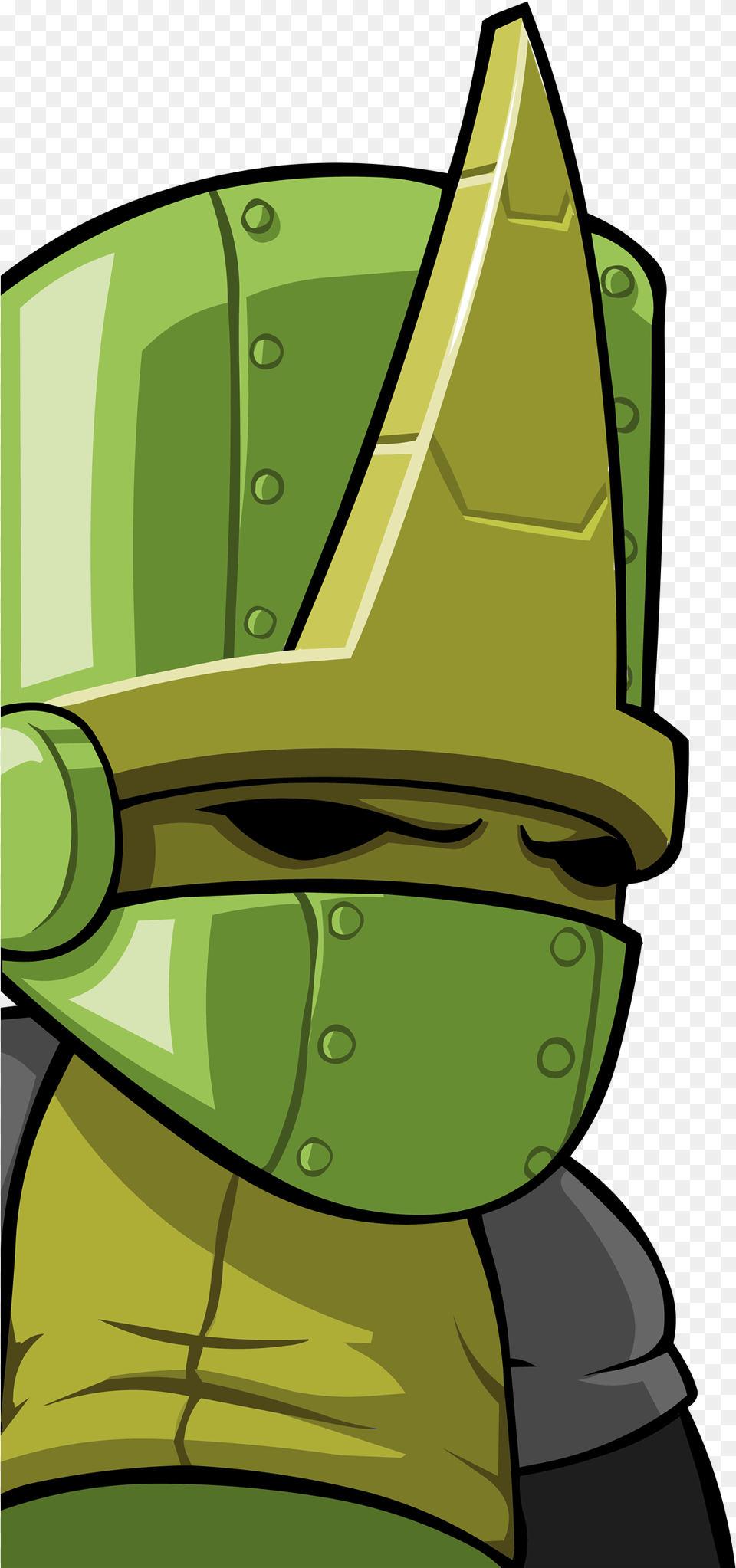 Snakey Castle Crashers Forest Knight, Helmet, Clothing, Hardhat Free Png