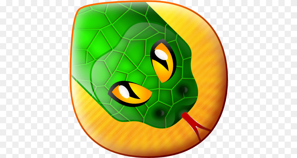 Snaky 360 Snake Adventure Google Playu0027de Uygulamalar Fictional Character, Animal, Reptile, Disk, Green Snake Png Image