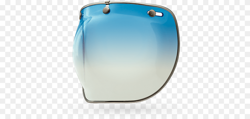 Snap Bubble Deluxe Shield Bell Custom 500 3 Stud Ice Blue Gradient Bubble Visor, Accessories, Drum, Musical Instrument, Percussion Free Transparent Png